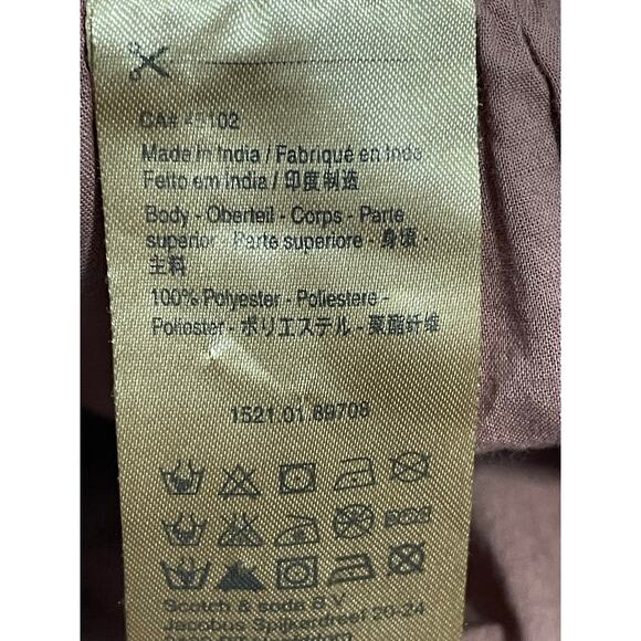 Maison Scotch Mini Skirt Small Pink Ruffled Romantic Swiftie Fairy Boho - Picture 7 of 7